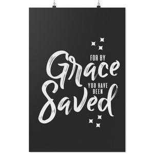 For by Grace (Wall Poster) - SDG Clothing