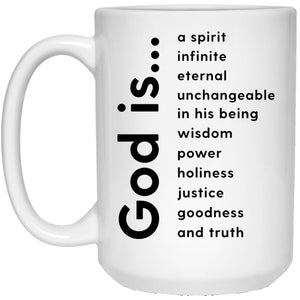 God is... (11/15oz Black & White Mug) - SDG Clothing