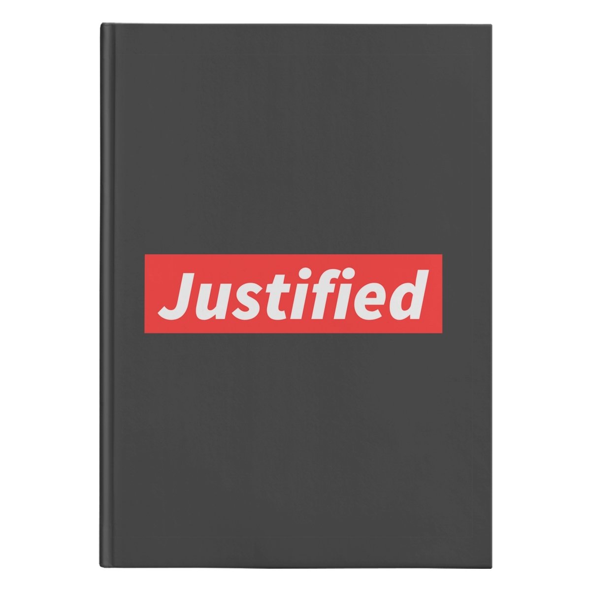 Justified (150 Page Hardcover Journal) - SDG Clothing