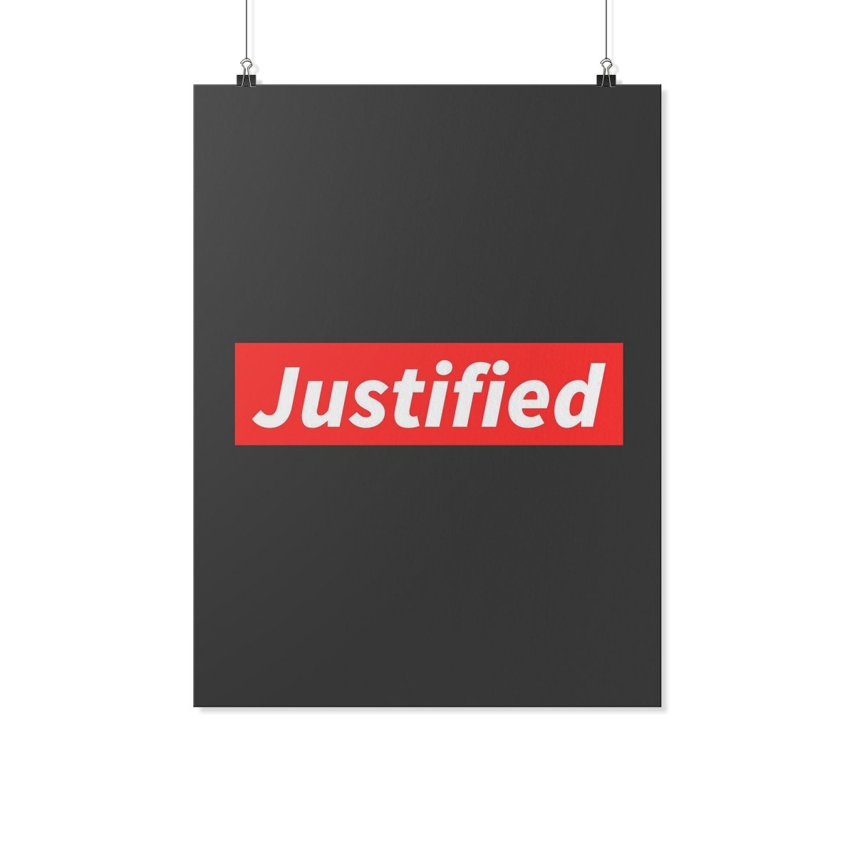 Justified Poster