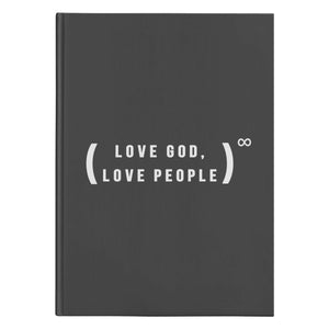 Love God, Love People (150 Page Hardcover Journal) - SDG Clothing