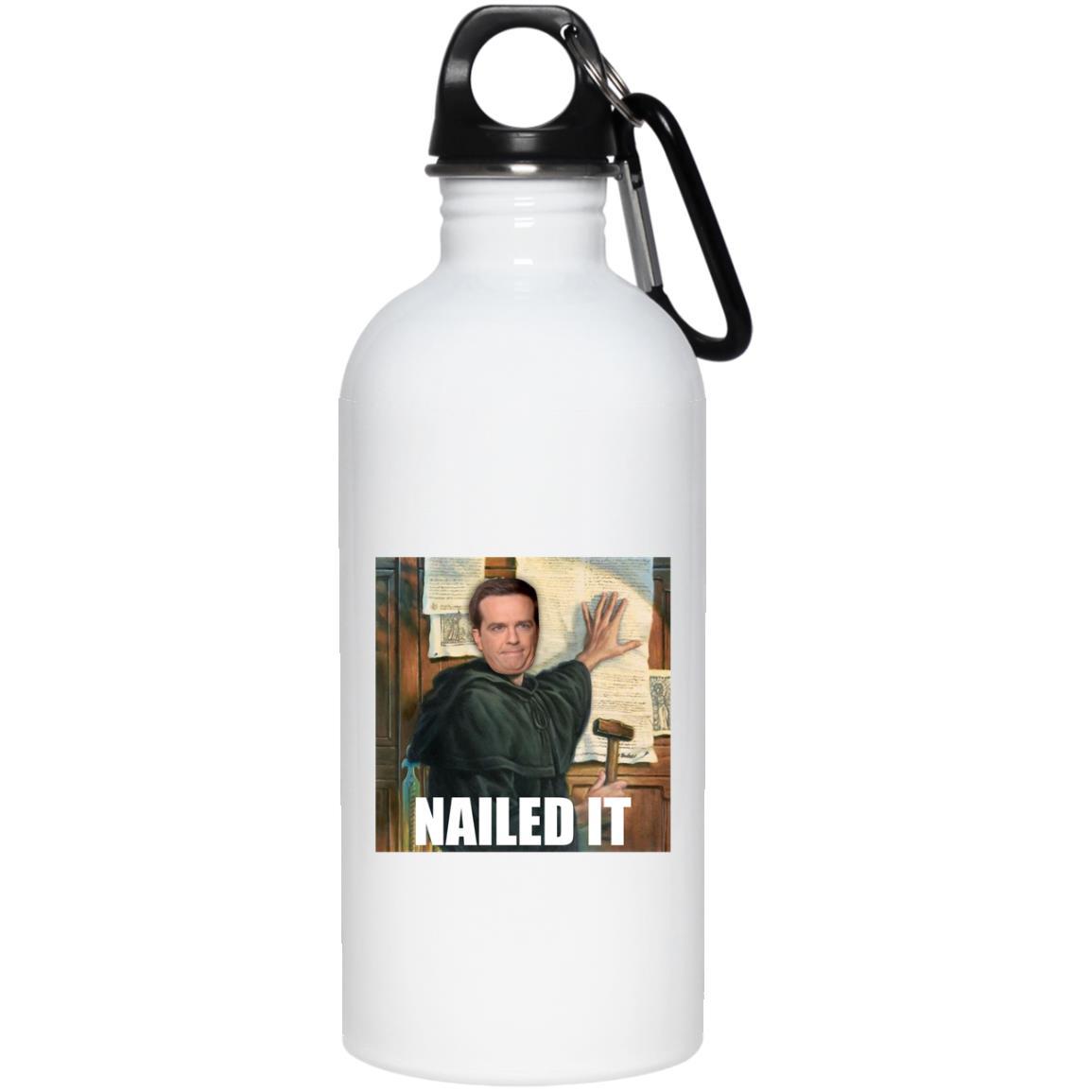 Nailed It (20oz Steel Water Bottle) - SDG Clothing