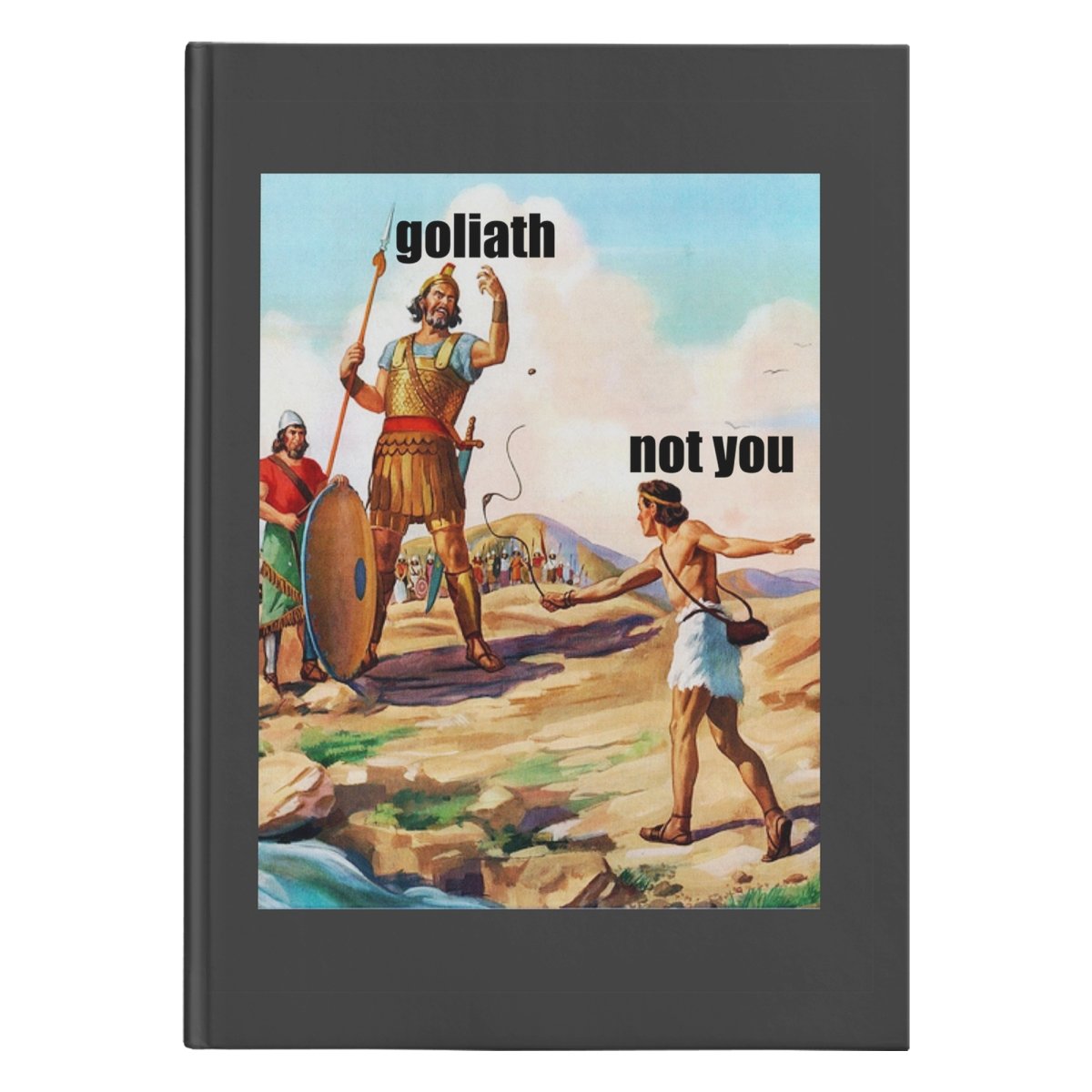 Not David (150 Page Hardcover Journal) - SDG Clothing