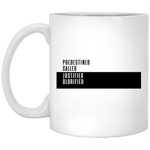 Predestined (11/15oz Black & White Mug) - SDG Clothing