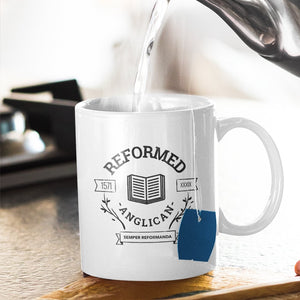 Reformed Anglican (11/15oz Black & White Mug) - SDG Clothing