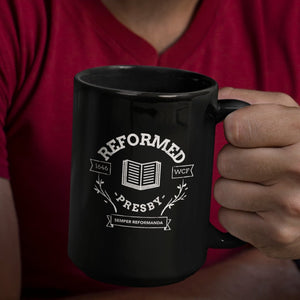 Reformed Presbyterian (11/15oz Black & White Mug) - SDG Clothing