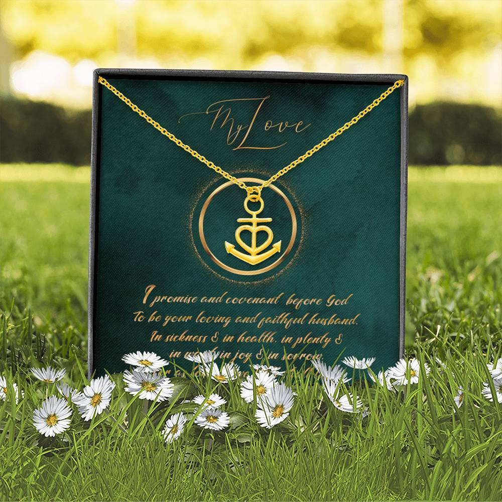 Renewal of Vows - Anchor Necklace - SDG Clothing