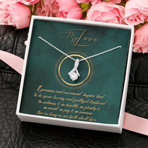 Renewal of Vows - Ribbon Necklace - SDG Clothing