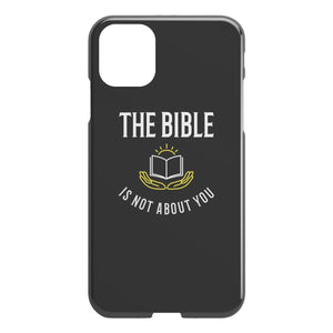 "The Bible is not about you!" iPhone Cases - SDG Clothing