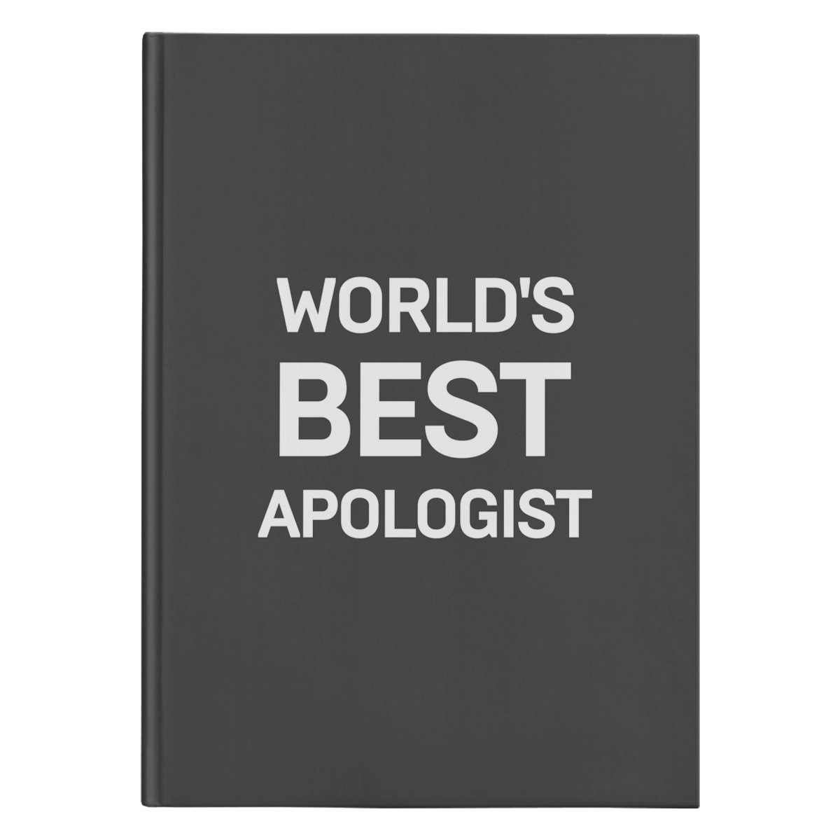 World's Best Apologist (150 Page Hardcover Journal) - SDG Clothing